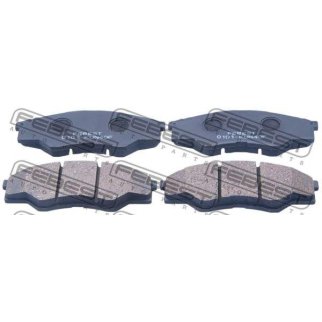 Колодки тормозные передние к-кт FEBEST 0101-KUN40F фото