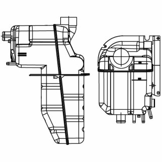 Бачок расширит. охл. жидкости для а/м Scania 5 (P,G,R,T-series) (04-)/4-series (95-) (LET 2810) фото 3
