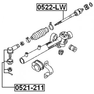 Тяга рулевая фото 2