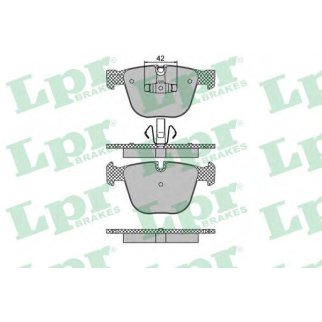 Колодки тормозные задние к-кт Lpr 05P1473 фото