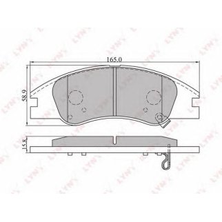 Колодки тормозные передние фото