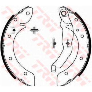К-т бараб. тормоз. колодок фото