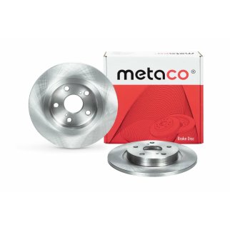 Диск тормозной задний metaco 3060-123 фото 3