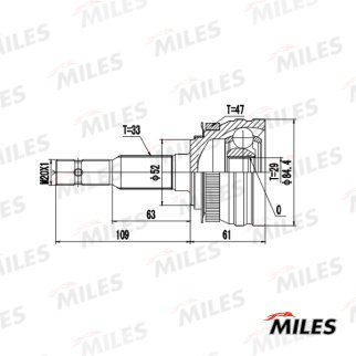 ШРУС DAEWOO ESPERO 1.8-2.0L 95-99 нар. фото 3