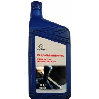 Масло трансмиссионное SSANGYONG BTR M74LE для АКПП полусинт.1л OE фото
