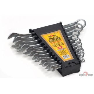 Набор ключей комбинированных 12пр СЕРВИС КЛЮЧ фото