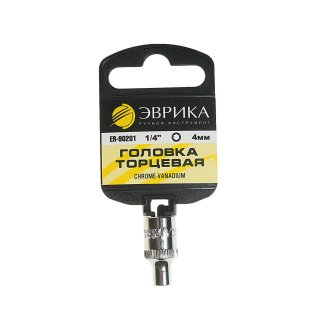 Головка торцевая 4 1/4" 6гр 30мм ЭВРИКА фото