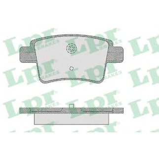 Колодки тормозные задние дисковые к-кт Lpr 05P1475 фото