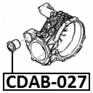 Сайлентблок FEBEST CDAB-027 фото 2