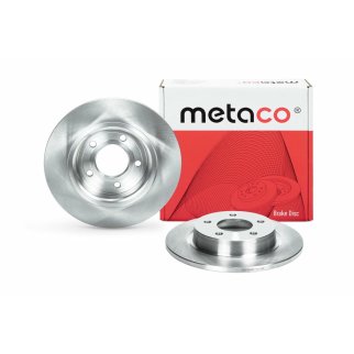 Диск тормозной задний metaco 3060-126 фото 3