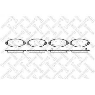 783 002-SX_колодки дисковые передние! Ford Transit 2.3/2.0Di-2.4TDE 00-06 фото