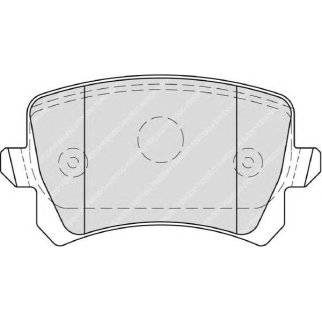 Колодки тормозные к-кт FERODO FDB4058 фото