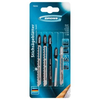 Набор полотен для электролобзика универсальный, 5шт. GROSS** фото 12