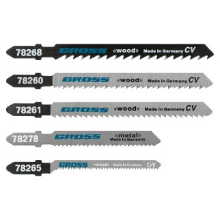 Набор полотен для электролобзика универсальный, 5шт. GROSS** фото 15