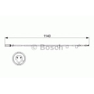 Датчик износа колодок BOSCH 1 987 473 525 фото