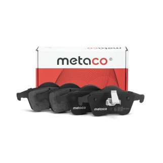 Колодки тормозные задние дисковые к-кт metaco 3010-086 фото
