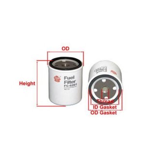 Фильтр топливный SAKURA FC6201 фото