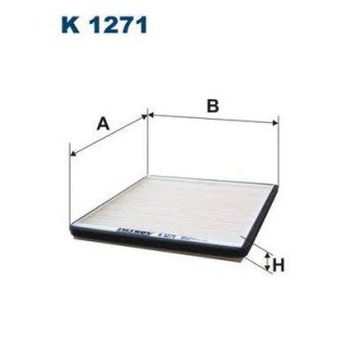 Фильтр салона FILTRON K 1271 фото