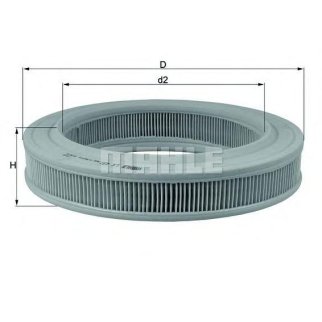 Фильтр воздушный KNECHT LX 431 фото 2 Фильтр воздушный KNECHT LX 431 фото 2
