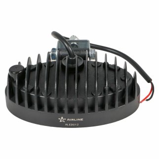 Фара светодиодная овальная, 8 LED направленный свет, 24W (140х86х55) 12/24V (ALED012) фото 4