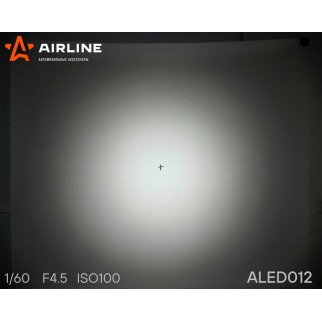 Фара светодиодная овальная, 8 LED направленный свет, 24W (140х86х55) 12/24V (ALED012) фото 6