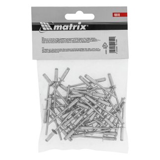 MATRIX 40640 Заклепки вытяжные 4,0x12мм алюминиевые 50шт фото 4