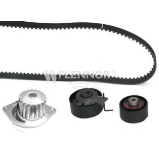 Насос водяной (помпа) + к-кт ремня ГРМ FLENNOR FP14470V фото