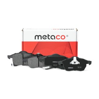 Колодки тормозные передние к-кт metaco 3000-016 фото