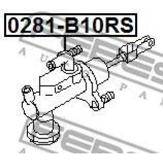 Цилиндр сцепления главный FEBEST 0281-B10RS фото