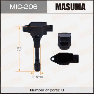 Катушка зажигания Masuma MIC-206 фото