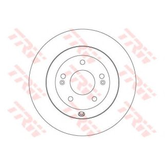 Диск тормозной задний TRW DF7996 фото