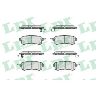 Колодки тормозные задние к-кт Lpr 05P1798 фото