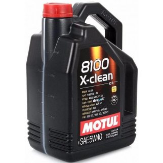 Масло моторное 8100 X-CLEAN C3 5W40 синт.5л MOTUL фото