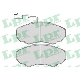 Колодки тормозные передние к-кт Lpr 05P966 фото