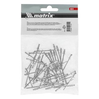 MATRIX 40610 Заклепки вытяжные 3,2x6мм алюминиевые 50шт фото 4