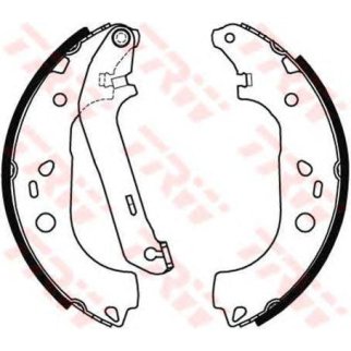 Колодки тормозные барабанные TRW GS8471 фото