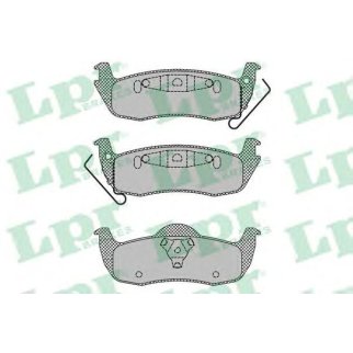 Колодки тормозные JEEP COMMANDER 3.0-5.8 05-/GRAND CHEROKEE 2.7-5.7 00- задние фото