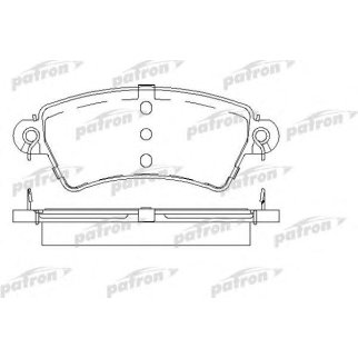Колодки тормозные дисковые передн CITROEN: XSARA 97-00, XSARA Break 97-05, XSARA купе 98-05, PEUGEOT: 206 хечбэк 99-00, 306 97-01, 306 Break 97-02, 306 хечбэк 97-01, 306 ка фото