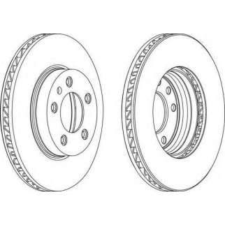 Диск тормозной FERODO DDF1591LC-1 фото