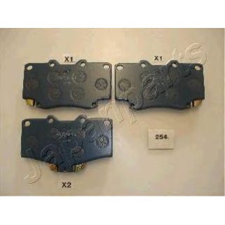 Колодки тормозные Japanparts PA-254AF фото