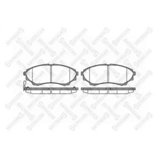 Колодки тормозные STELLOX _1162000SX фото