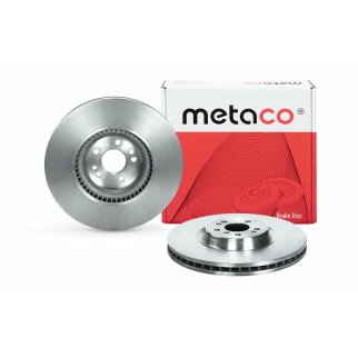 Диск тормозной передний вентилируемый metaco 3050-352 фото 3