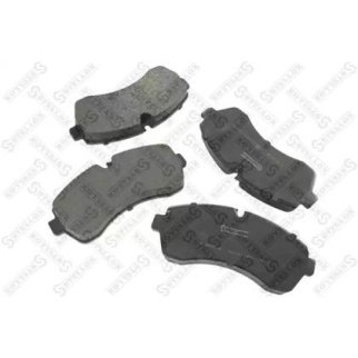 1254 000B-SX_колодки дисковые передние! MB Sprinter 509CDi-518CDi, VW Crafter 30-50 2.5TDi 06> фото 8