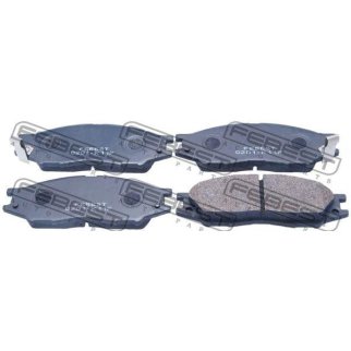 Колодки тормозные передние к-кт FEBEST 0201-K11F фото