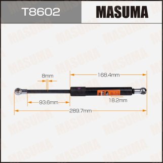 Упор газовый багажника, L=289.7mm фото
