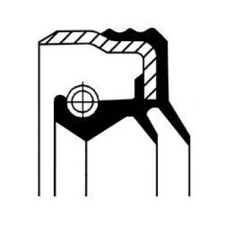 Сальник ступицы CORTECO 12017121B фото