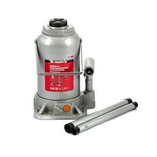 Домкрат гидравлический бутылочный, 20 т, h подъема 244-449 мм MATRIX 50778 MATRIX 50778 фото 3