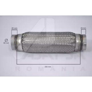 Гофра глушителя 60250 mm фото