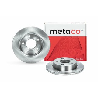 Диск тормозной задний metaco 3060-030 фото 3