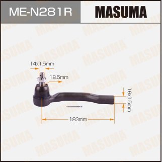 Наконечник рулевой Masuma ME-N281R фото